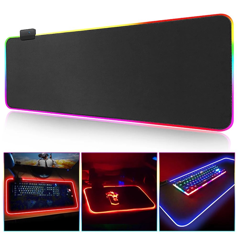 Gaming Accessories For Your Desk - LED 발광 게임용 마우스 패드 대형