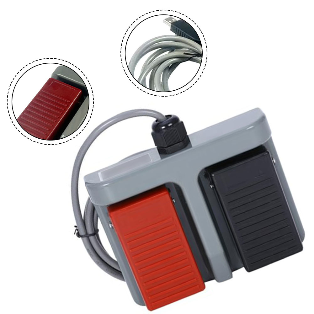Gaming Accessories Images - MD FS-65 듀얼 풋 스위치 레드