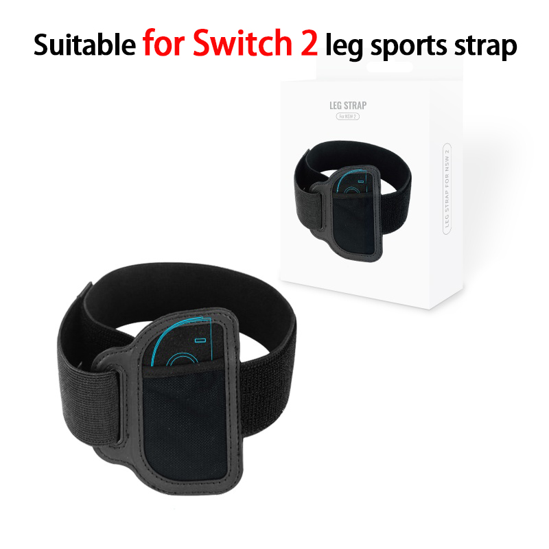 Gaming Accessories Nintendo Switch - 스위치2용 레그 스트랩, 벨크로 조절 가능,