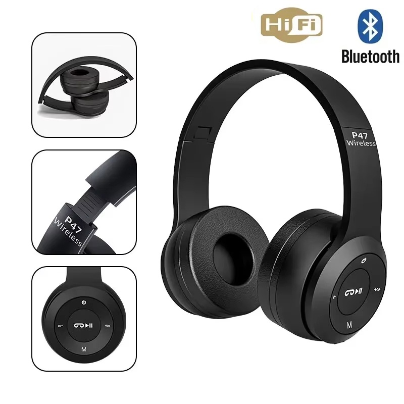 Gaming Accessories Iphone - HIFI 스테레오 이어폰 블루투스 헤드셋 접이식