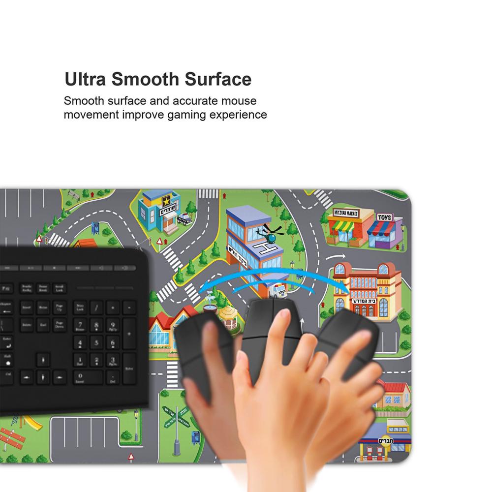 PC 게임 설정 액세서리, 도시 도로 만화 마우스 패드 - Gaming Accessories For Pc Setup 리뷰 및 가격