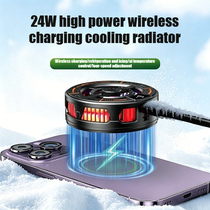 K28 자기 반도체 휴대폰 쿨러(무선 고속 충전기 포함 - Gaming Accessories Iphone 리뷰 및 가격