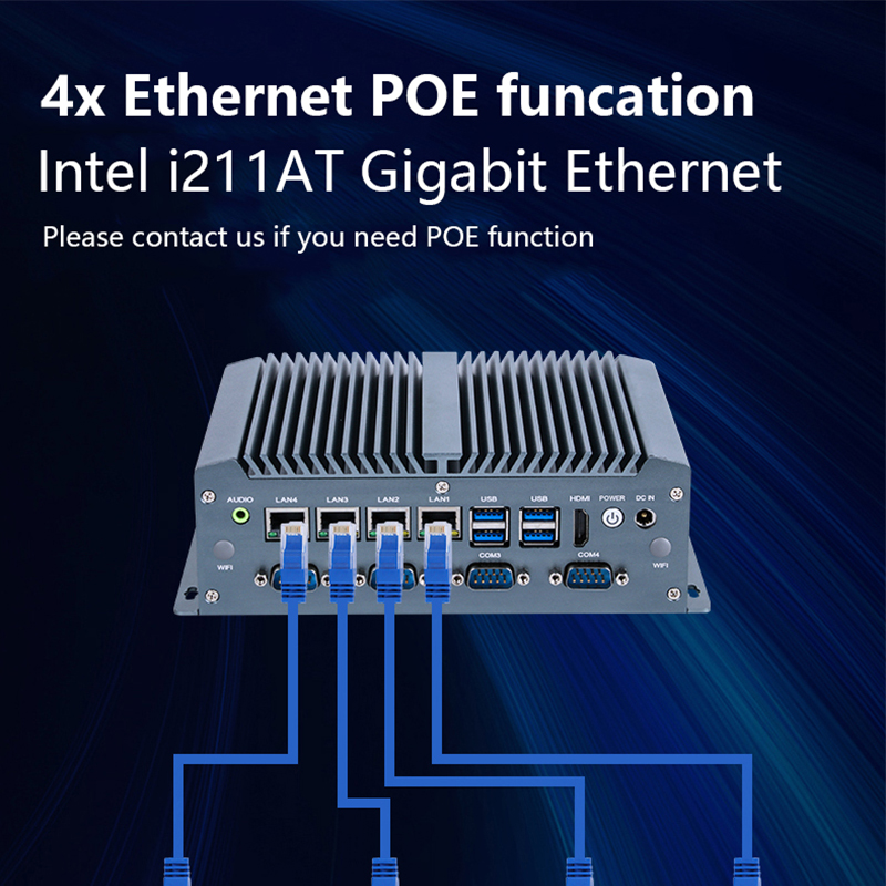XCY X77 팬리스 산업용 미니 PC 인텔 코어 8세 - Intel Cpu Core I7 리뷰 및 가격