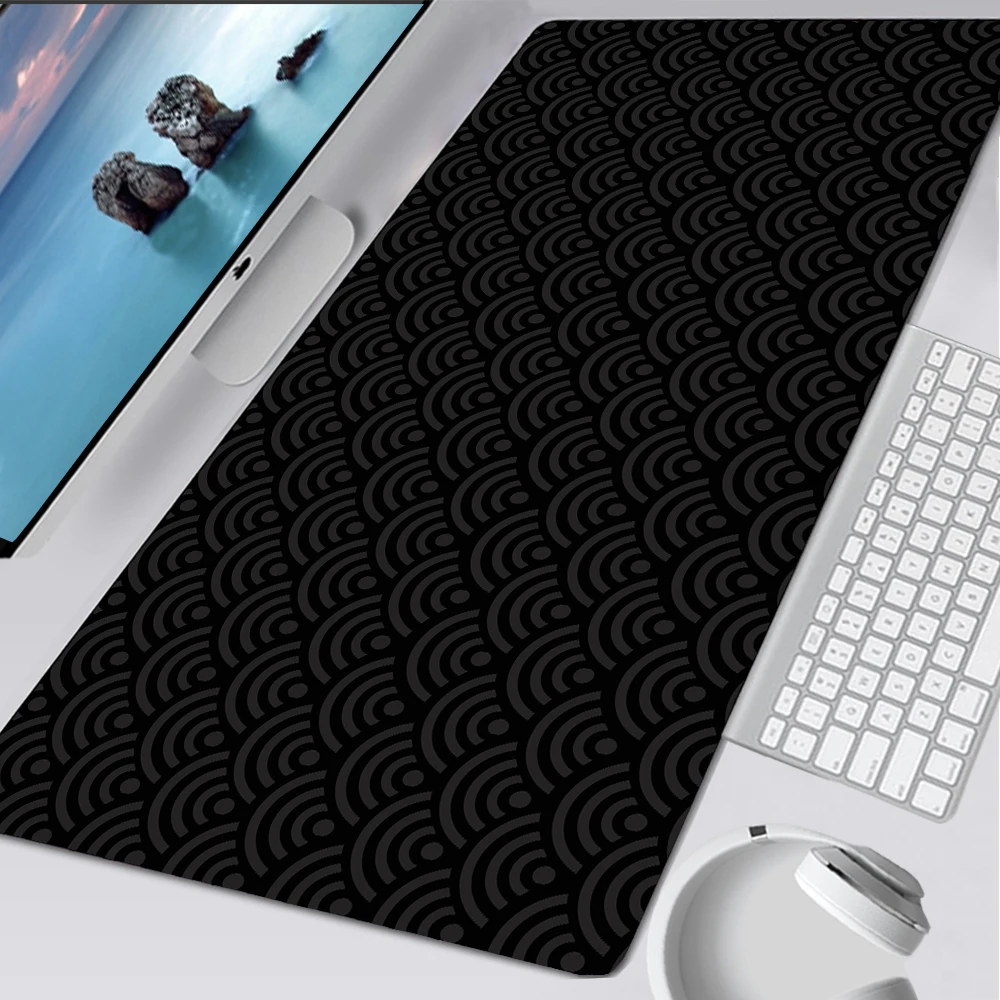 노트북 블랙 마우스 패드, 간단한 육각 데스크 매트,  - Gaming Accessories For Your Desk 리뷰 및 가격