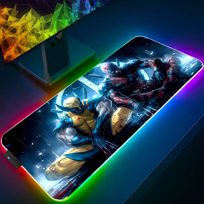 LED 마우스 패드 게임용 백라이트 락 엣지 애니메이션 - Gaming Accessories For Gaming Setup 리뷰 및 가격