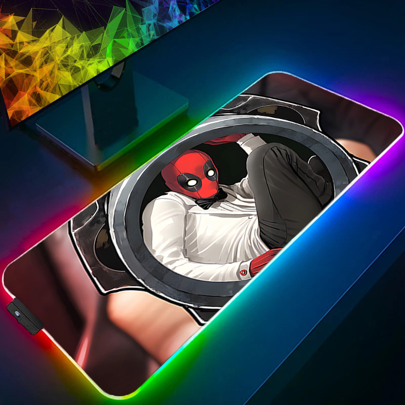 LED 마우스 패드 게임용 백라이트 락 엣지 애니메이션 - Gaming Accessories For Gaming Setup 리뷰 및 가격