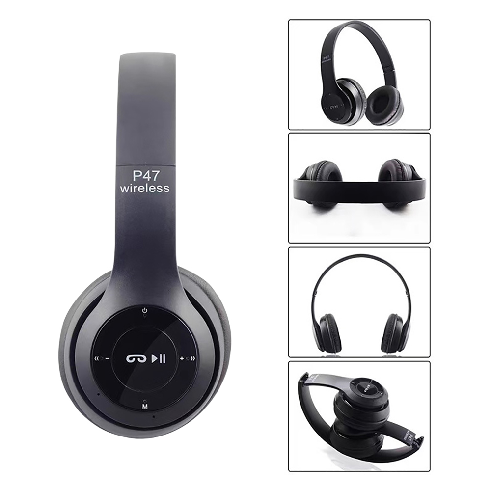 HIFI 스테레오 이어폰 블루투스 헤드셋 접이식 시리즈 - Gaming Accessories Iphone 리뷰 및 가격