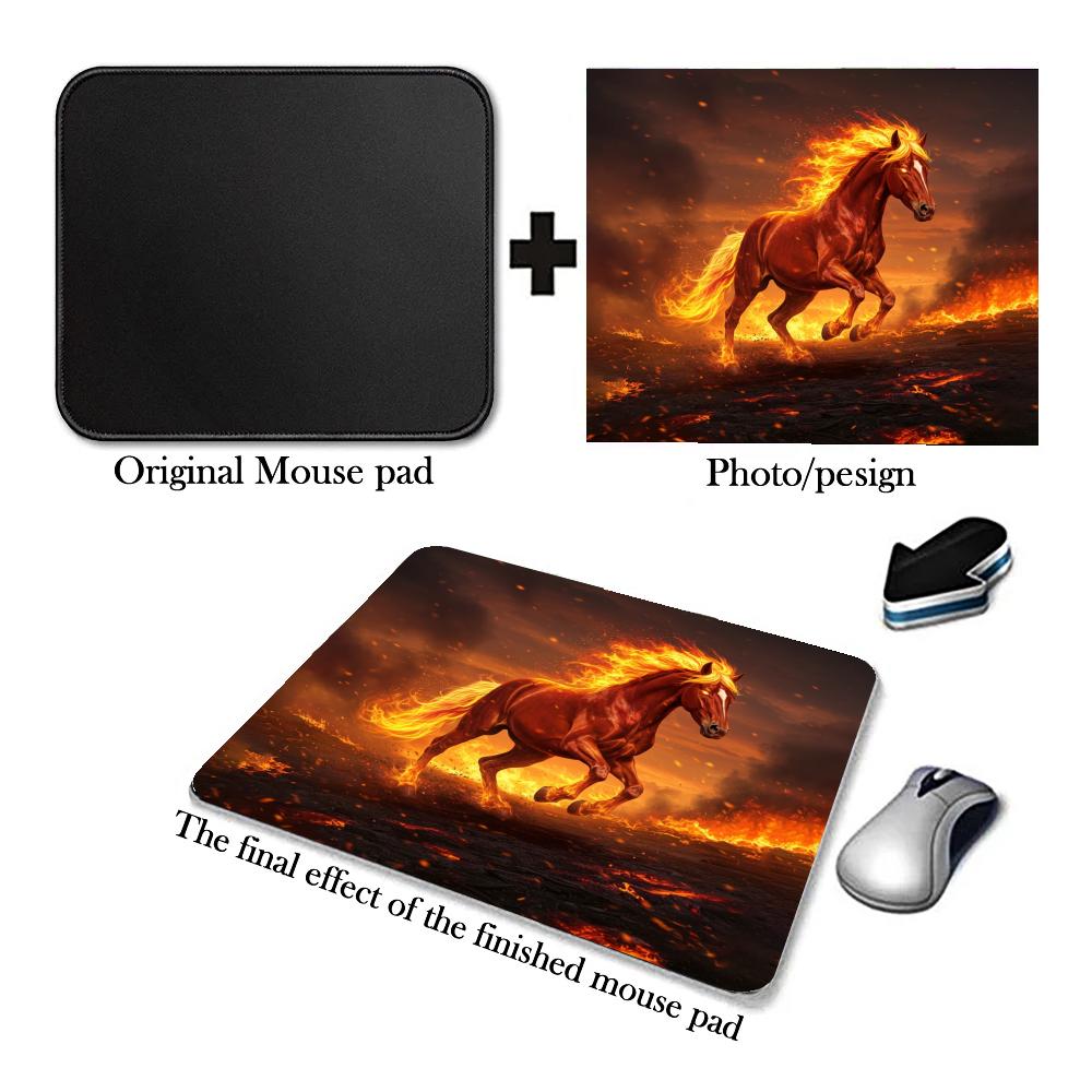 파이어 호스 패턴 마우스 패드 고무 미끄럼 방지 휴대용 - Gaming Accessories For Free Fire 리뷰 및 가격