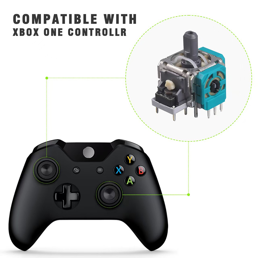10pcs 교체 3D 아날로그 조이스틱 썸 스틱 수리  - Gaming Accessories Xbox Series X 리뷰 및 가격