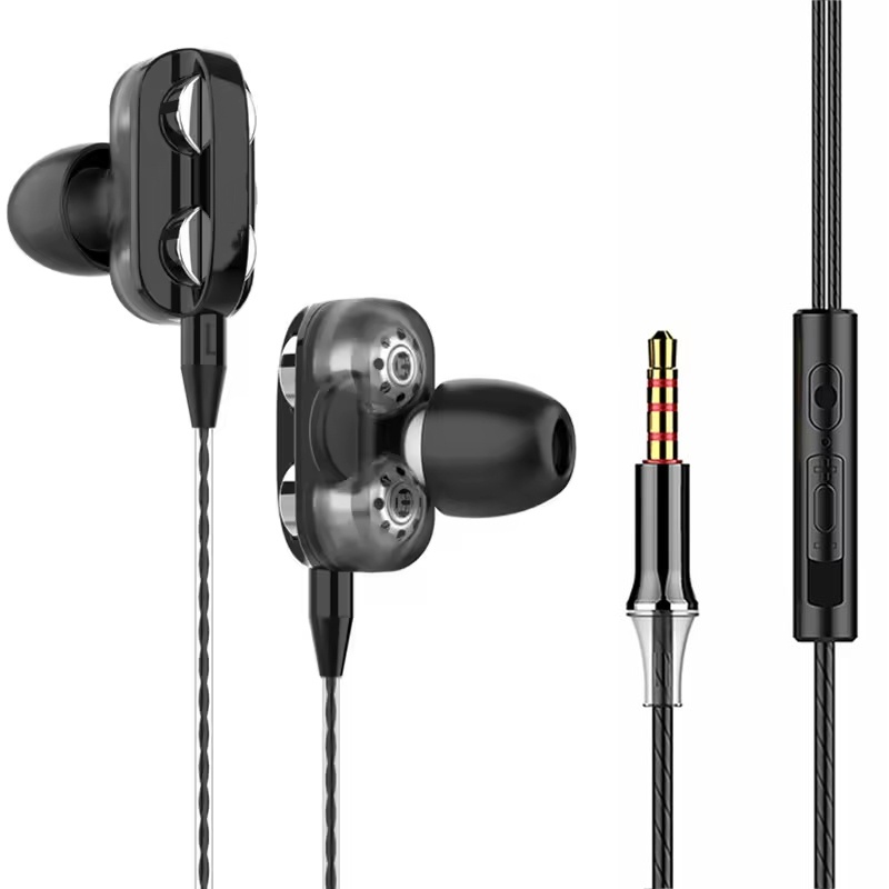 3.5mm 유선 헤드폰 아이폰용 HD 마이크 샤오미 화 - Gaming Accessories Iphone 리뷰 및 가격