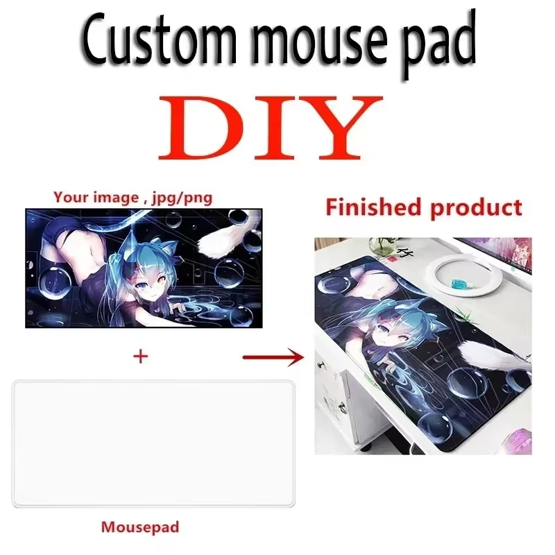 DIY 맞춤형 마우스 패드 XXL 애니메이션 사진 마우 - Gaming Accessories Companies 리뷰 및 가격