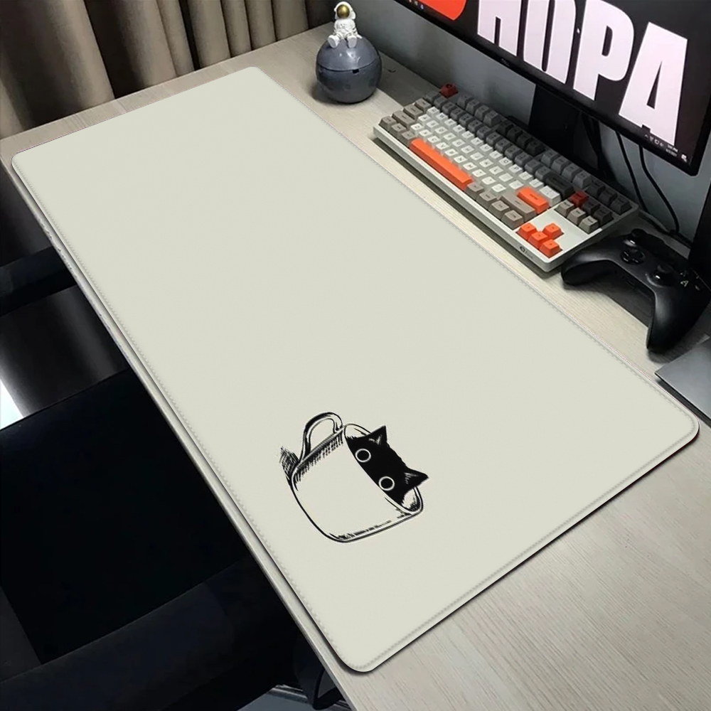 재밌는 검은 고양이 마우스 패드, 귀여운 고양이 컴퓨터 - Gaming Accessories Companies 리뷰 및 가격