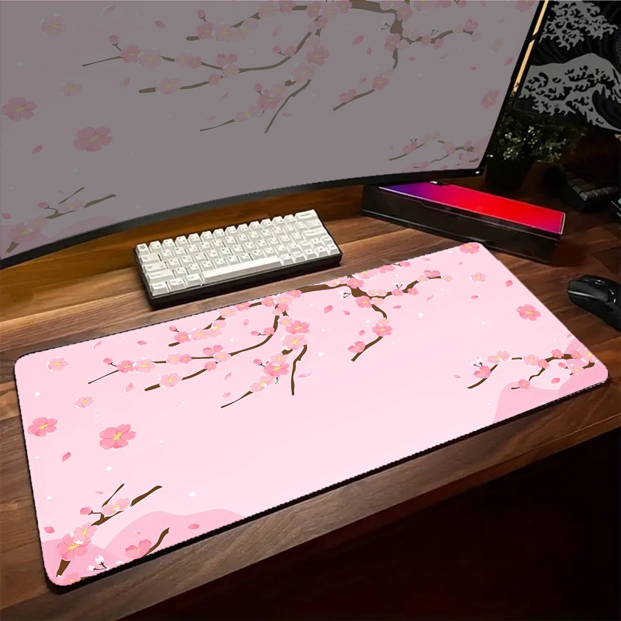 Kawaii XXL 귀여운 사쿠라 대형 마우스 패드 액 - Gaming Accessories For Pc Setup 리뷰 및 가격