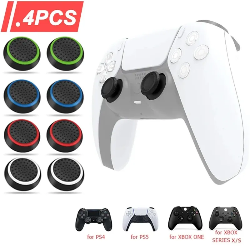 PS5/PS4/PS3/스위치 2용 실리콘 아날로그 썸스 - Gaming Accessories Xbox Series X 리뷰 및 가격