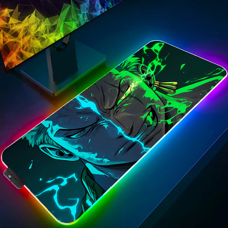 원피스 조로 마우스 패드 RGB 게임 액세서리 Gabi - Gaming Accessories For Gaming Setup 리뷰 및 가격