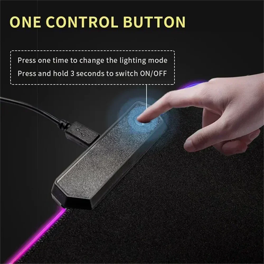 RGB HD 프린트 DIY 맞춤형 마우스 패드, 당신의 - Gaming Accessories Images 리뷰 및 가격
