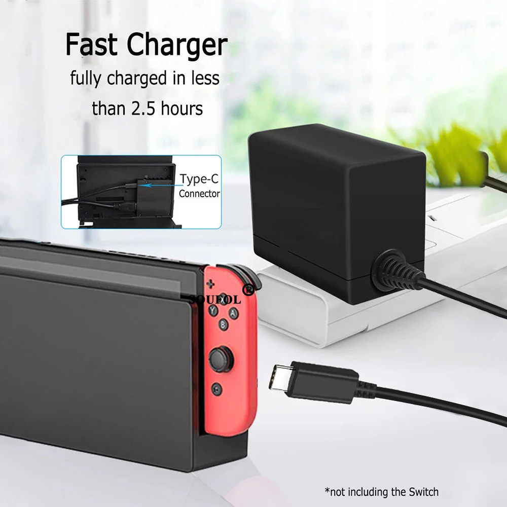 NS 스위치 및 스위치 2용 AC 전원 어댑터 충전기, - Gaming Accessories Nintendo Switch 리뷰 및 가격