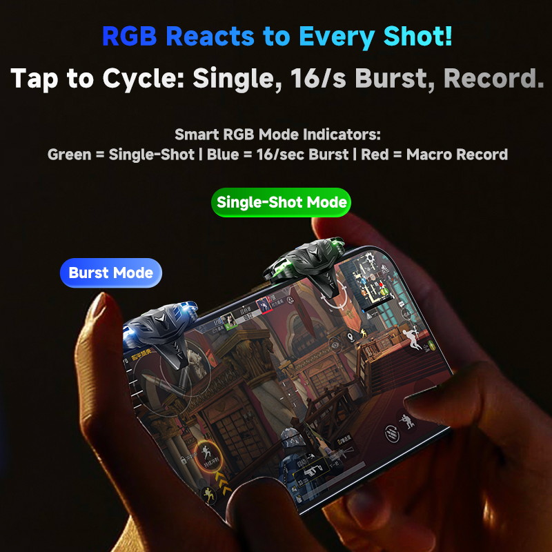 태블릿 모바일 폰 게임 버튼 버스트 펄스 버튼 기계는  - Gaming Accessories For Free Fire 리뷰 및 가격