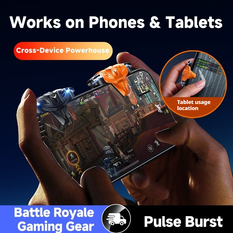 태블릿 모바일 폰 게임 버튼 버스트 펄스 버튼 기계는  - Gaming Accessories For Free Fire 리뷰 및 가격
