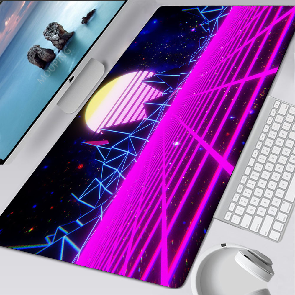 Vaporwave Mousepad Retrowave/s - Gaming Accessories For Your Desk 리뷰 및 가격