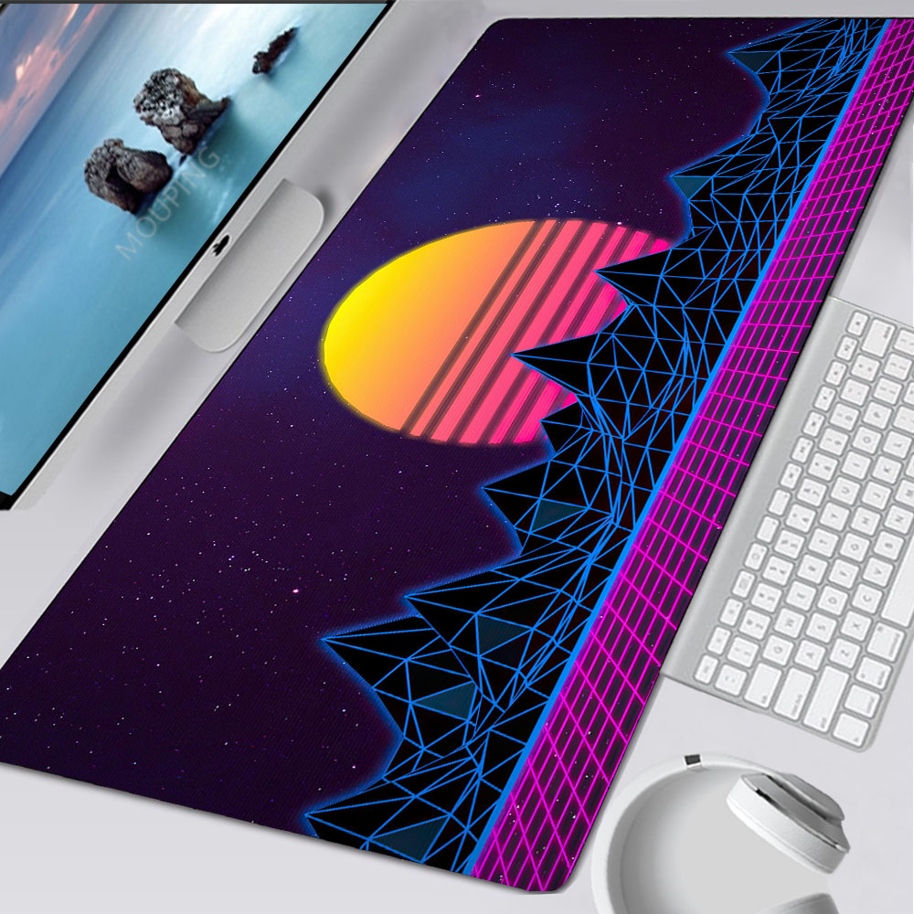 Vaporwave Mousepad Retrowave/s - Gaming Accessories For Your Desk 리뷰 및 가격