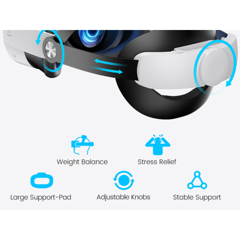 BEBONCOOL 퀘스트 3/2 VR용 조절 가능한 헤 - Gaming Accessories Vr 리뷰 및 가격