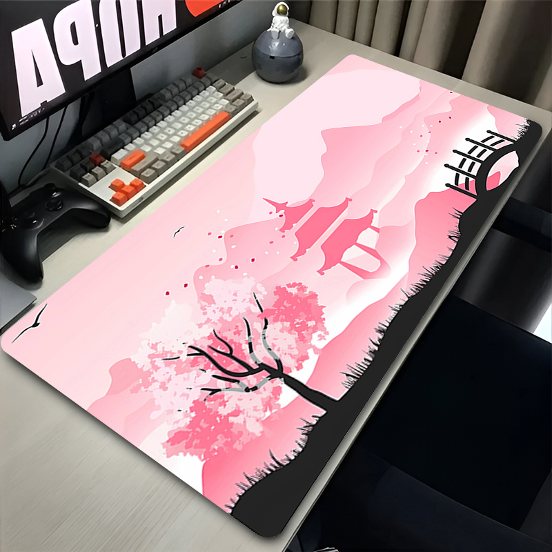 마우스패드 게이머 컴퓨터 액세서리 사쿠라 핑크 키보드  - Gaming Accessories Companies 리뷰 및 가격