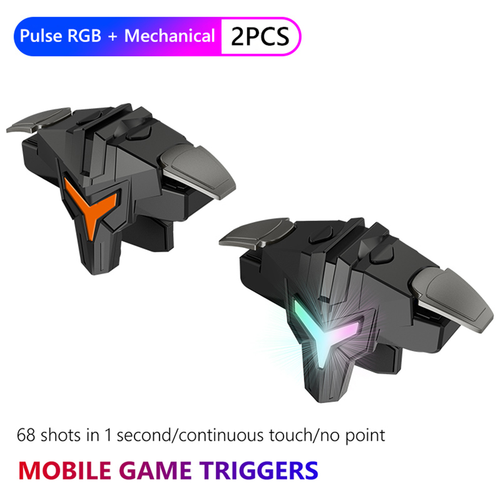 1/2개 RGB/기계식 4손가락 모바일 게임 트리거 P - Gaming Accessories For Free Fire 리뷰 및 가격