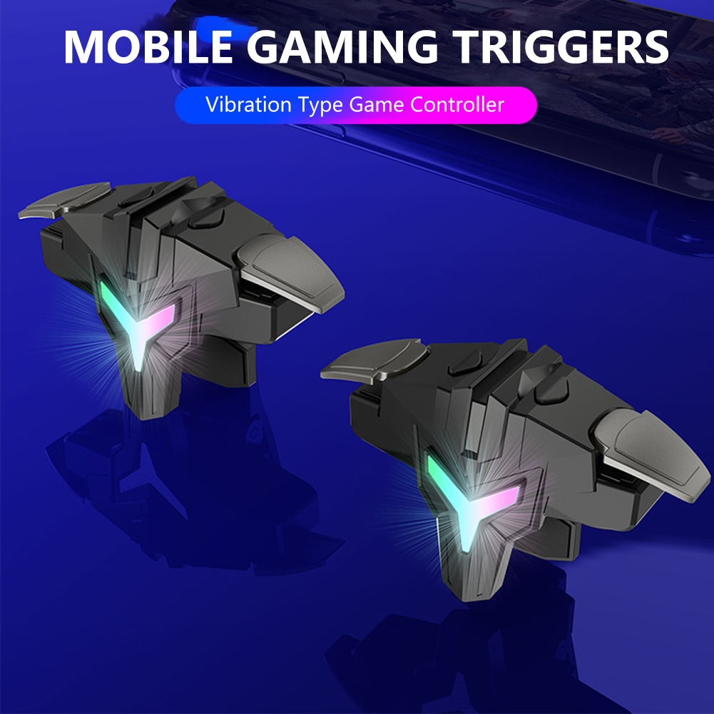 1/2개 RGB/기계식 4손가락 모바일 게임 트리거 P - Gaming Accessories For Free Fire 리뷰 및 가격