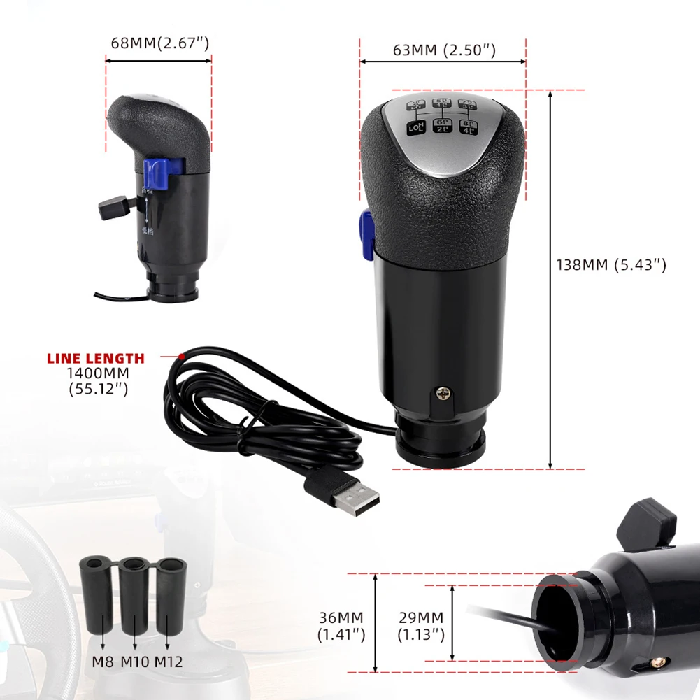 PC 게임 액세서리 기어 변속 노브 레이싱 게임 세트  - Gaming Accessories For Pc Setup 리뷰 및 가격