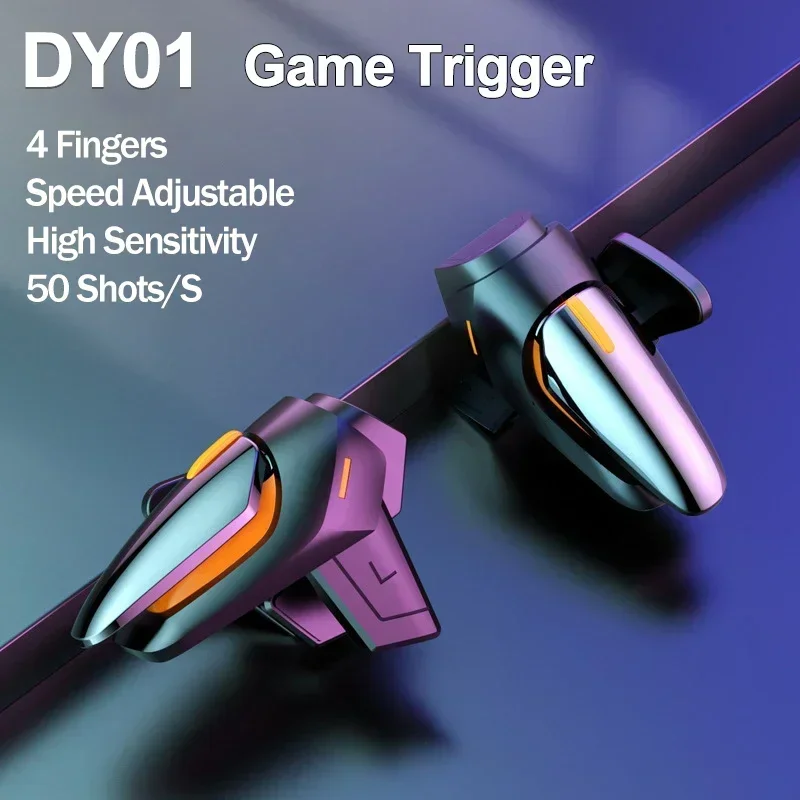 DY01 휴대 전화 4 손가락 게임 패드 조이스틱 컨트 - Gaming Accessories Iphone 리뷰 및 가격