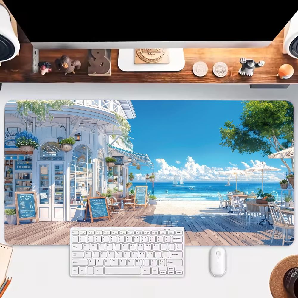 해변 편의점 마우스 패드 대형 게임용 책상 액세서리 미 - Gaming Accessories Store 리뷰 및 가격