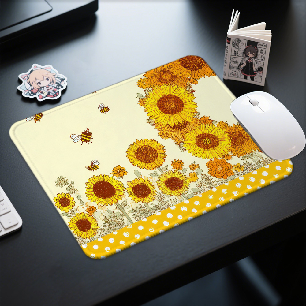 Mosepad Sun Flower 컴퓨터 매트 데스크  - Gaming Accessories Companies 리뷰 및 가격