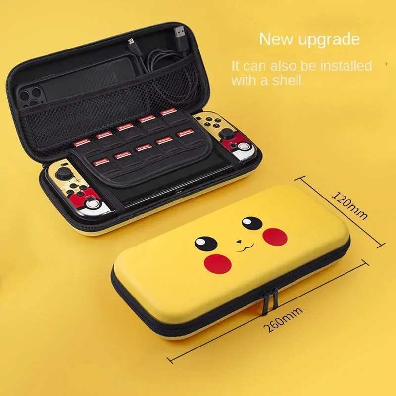 포켓몬 피카추 스위치 OLED NS 콘솔용 보관 가방  - Gaming Accessories For Free Fire 리뷰 및 가격